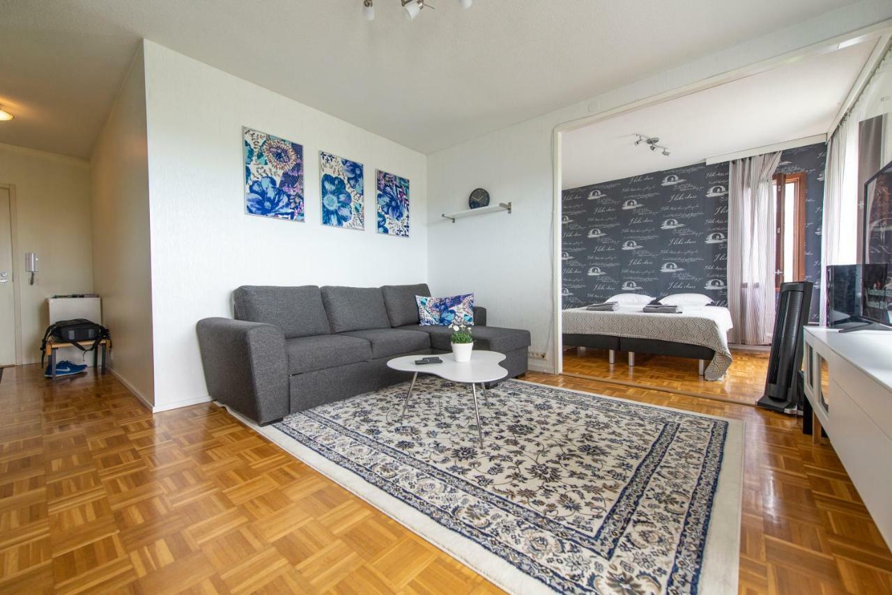 Mikkeli Citycenter apartment with sauna Buitenkant foto