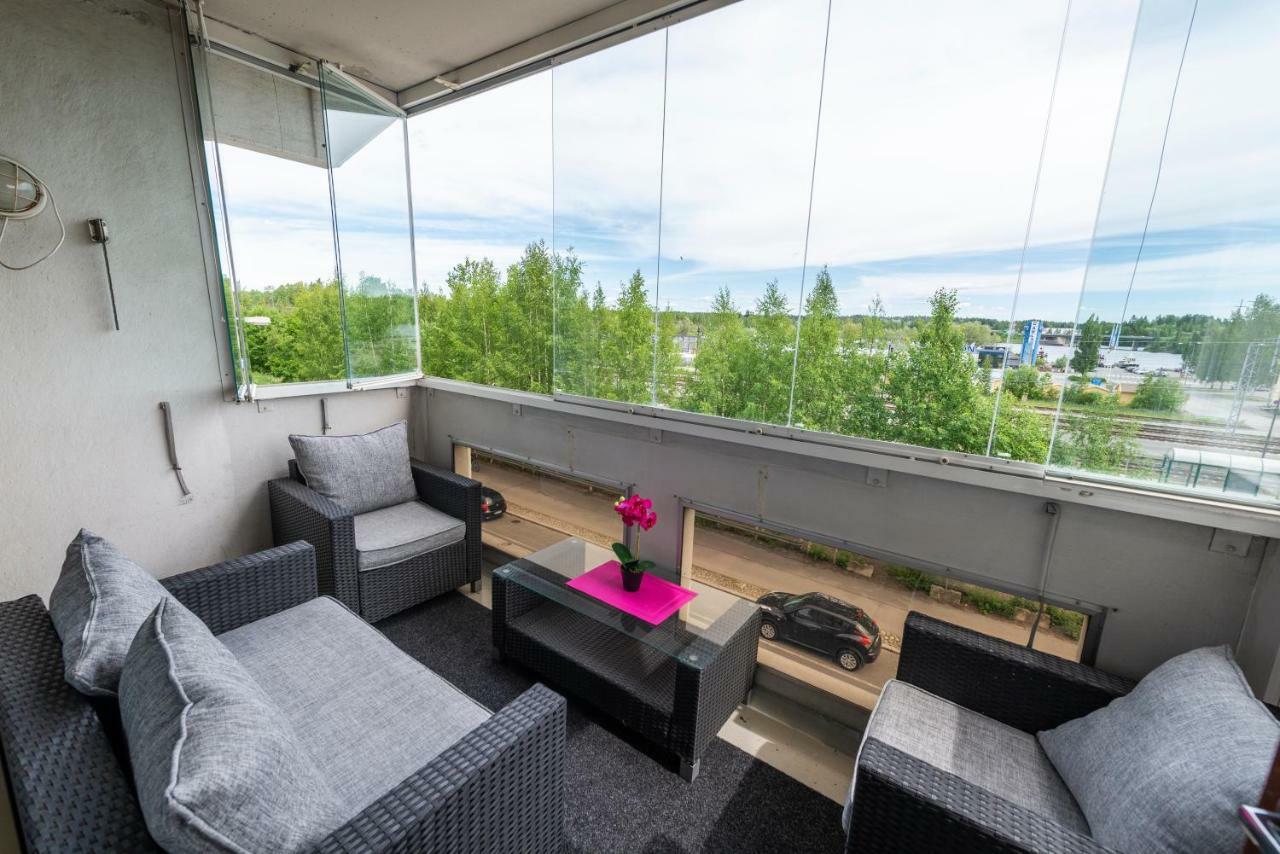 Mikkeli Citycenter apartment with sauna Buitenkant foto