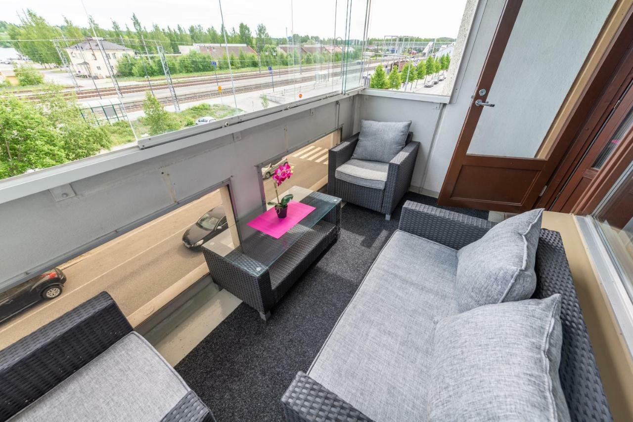 Mikkeli Citycenter apartment with sauna Buitenkant foto