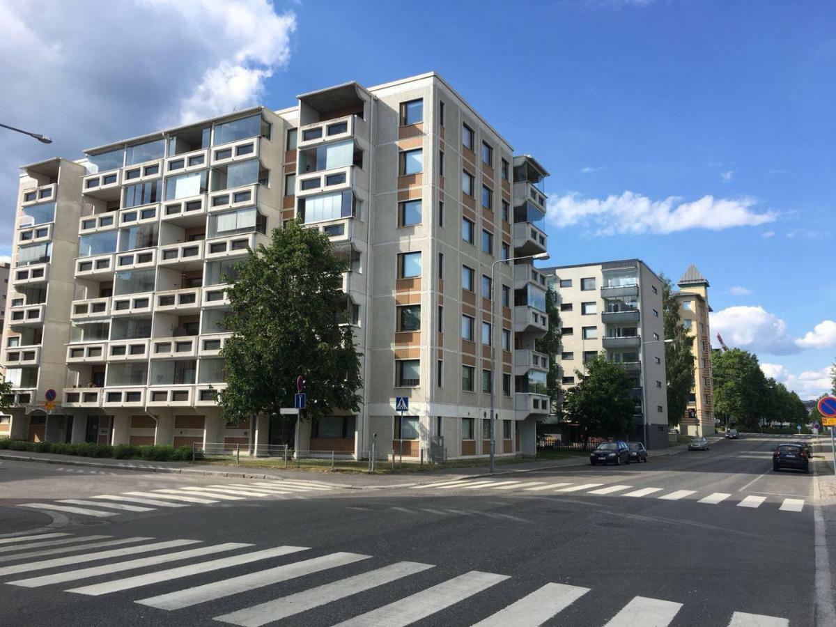 Mikkeli Citycenter apartment with sauna Buitenkant foto