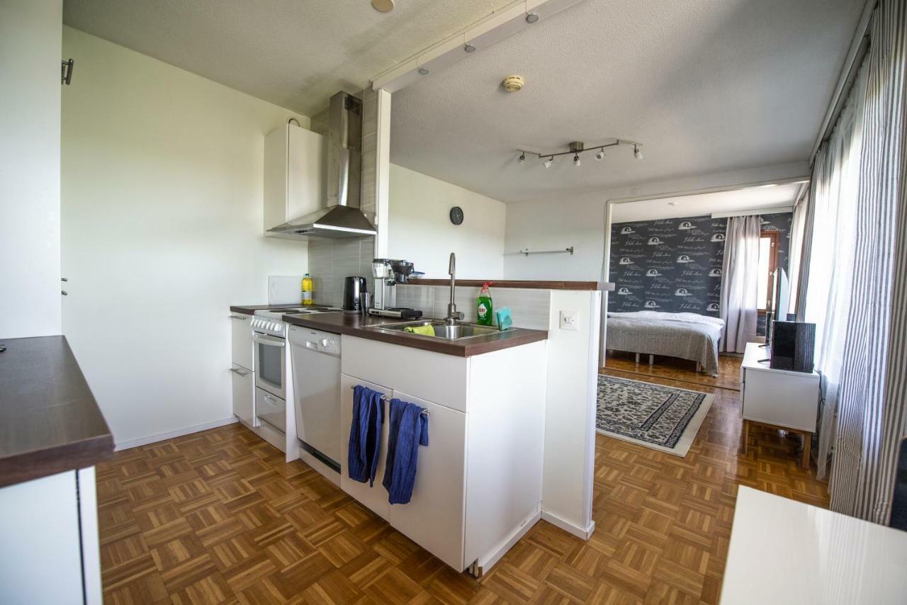 Mikkeli Citycenter apartment with sauna Buitenkant foto